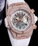 Swiss HUB1242 Hublot Replica Big Bang Watch Diamonds Watch - Skeleton Dial White Rubber Band (4)_th.jpg